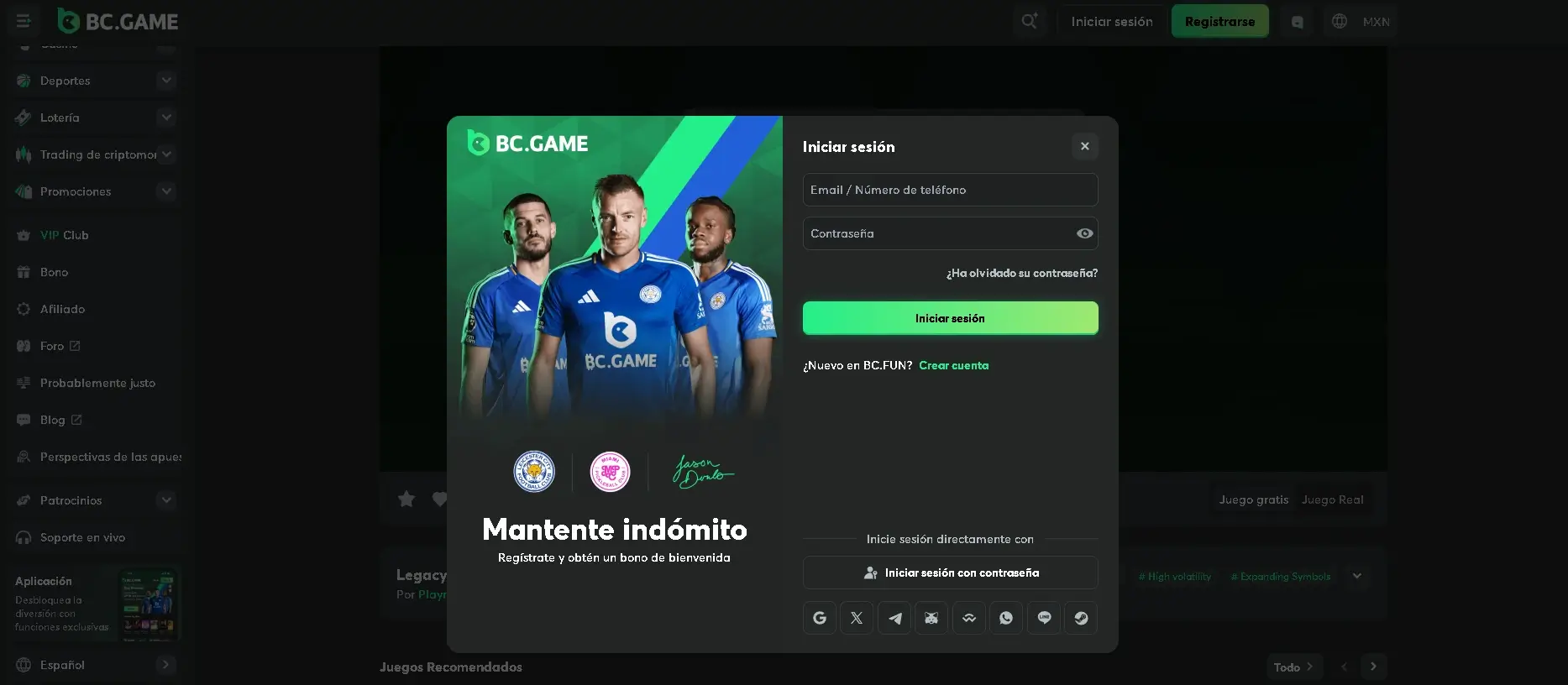 Registro y verificación